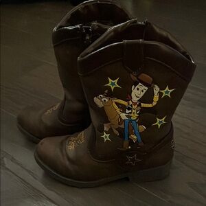 Disney Toy Story Size 10 kids cowboy boots from Target. Non-smoking home.